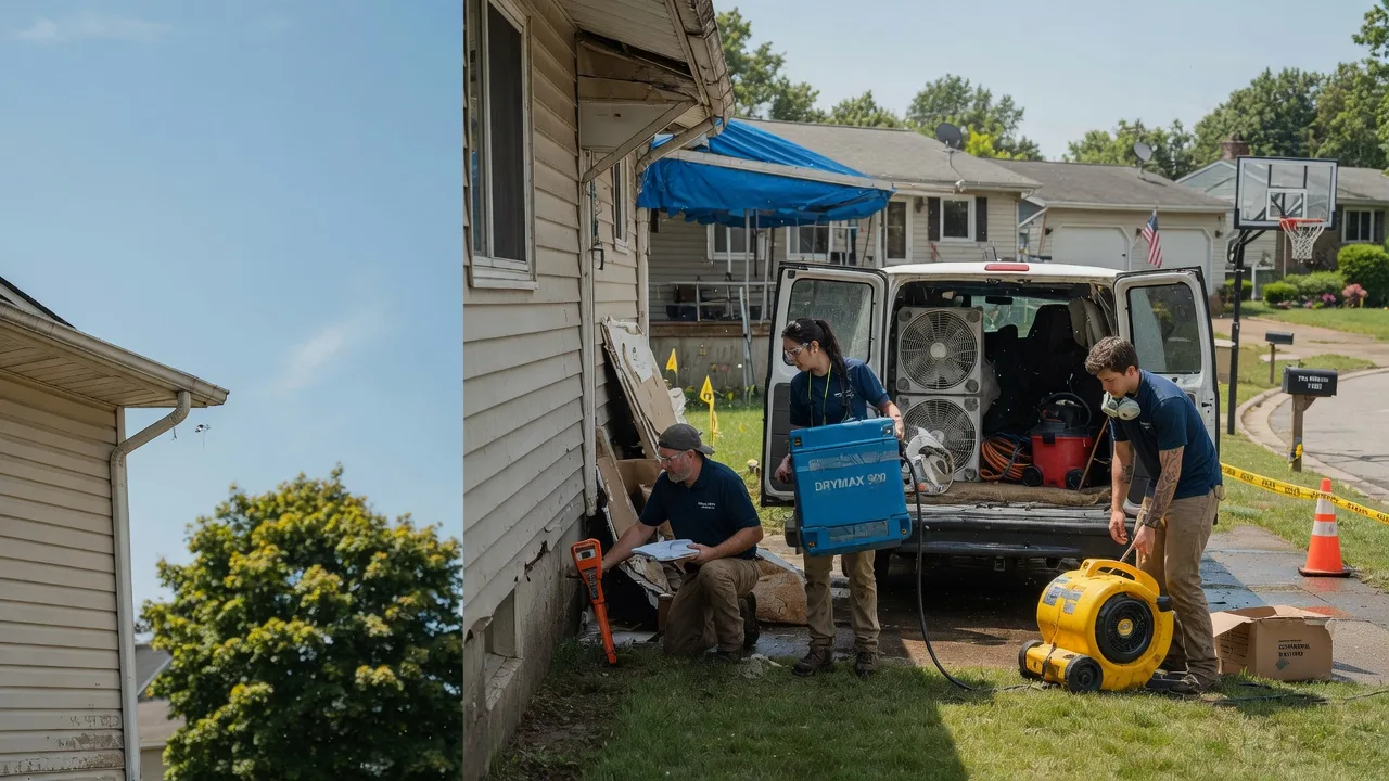 Ceiling Leak Cleanup in South Holland, IL near me