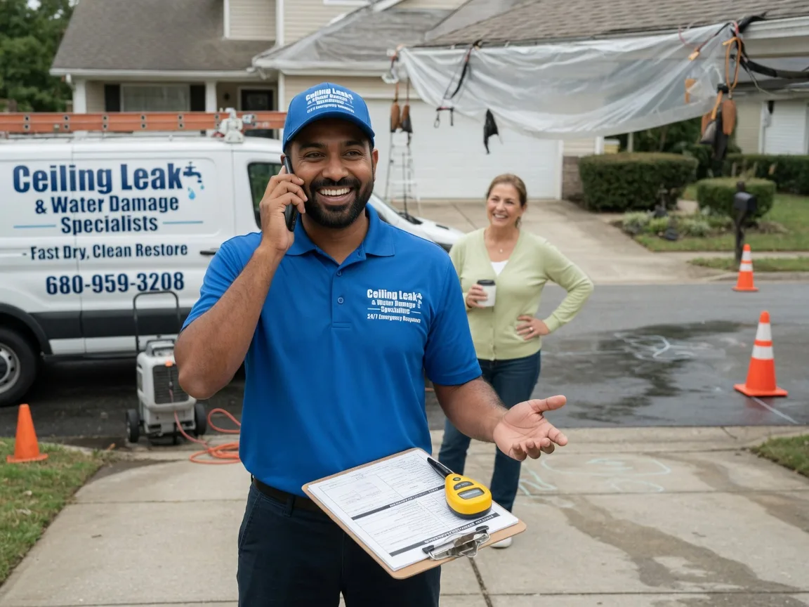 Ceiling Leak Cleanup South Holland, IL FAQs